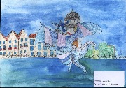 Год дракона. Кузеванова Полина.12 лет